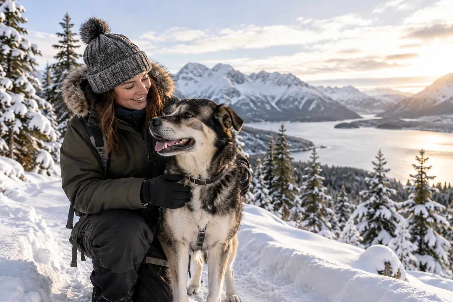 Editorial illustration for Pet Insurance in Alaska